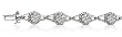 14K White Gold Diamond Bracelet - 3.00 Ct.