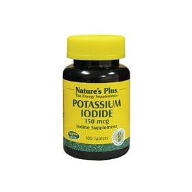 Natures Plus Potassium Iodide 150mcg - 100 Tablets