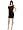 HALSTON HERITAGE Women's Off The Shoulder Dress, Black, X-Small