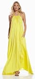 An Elan Usa Maxi Halter Tie Flowy Long Dress (RY597)
