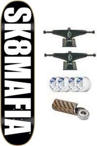 Sk8mafia Skateboard: Og Logo - 7.6 Black w/Mini Logo Wheels & Bearings reviews