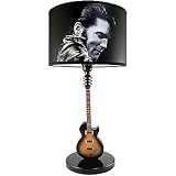 Elvis Presley The King 1968 Comeback Special Guitar Home Decoration Lamp