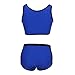 Dreamy Girl Plus Size Indigo Scuba Sweetheart Bikini Set Swimsuit for Women