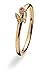 SPINNING Jewelry Damenring Gold 8KT *ATTRACTION* Zirkonia