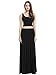KIRA Women's High Waist Shirring Maxi Skirt with Pockets