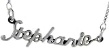 Sterling Silver STEPHANIE Name Pendant