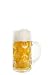 .5 Liter Dimpled Glass Beer Stein krug