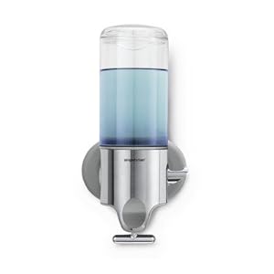 Single Wall Mounted Shampoo and Soap Dispenser