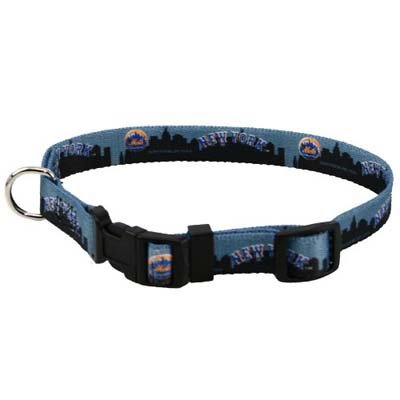 MLB New York Mets Dog Collar Large 18