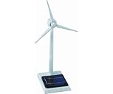 White wooden wind turbine