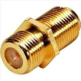 Gold-plated F To F Connectors