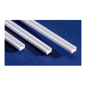 Evergreen Styrene Channel 1.5mm (0.060")