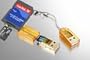 Sandisk MicroSD 2GB (SDSDQ-2048, bulk) & BlueProton USB 2.0 Card Reader Writer (Translucent)