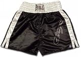 Joe Frazier Signed Black Everlast Trunks - Incription (Smokin)
