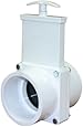 Valterra 6301 PVC Gate Valve, White, 3" Slip