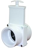 Valterra 6301 PVC Gate Valve, White, 3" Slip