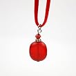 Glass Pendant - Wen Red 2
