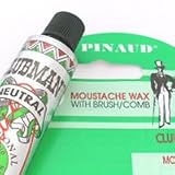 Pinauds Clubman Professional Moustache Wax with Brush/comb