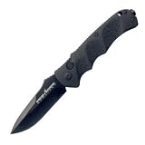 Schrade SC60B Extreme Survival Black Blade Drop Point W/ Glass Breaker