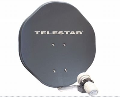 Telestar Alurapid 45 inkl. Skysingle-LNB (45cm Aluminium-Spiegel, Alurapid-Halterung, Sing Preisvergleich
