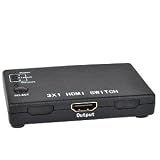 Ultra Slim 3 Port HDMI Switch w/Remote Control Adds Two More HDMI Ports! Ultra Slim 3-Port HDMI Switch w/Remote Control - Adds Two More HDMI Ports!