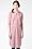 Long Sleeve Supple Pique Pleated Polo Dress