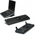Aidata Laptop Cooling Stand NS009 (Black) (1"H x 11.5"W x 4"D)