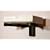 Black DVD Sky box wall shelf shelving bracket suitable for games consoles such as PS3, WII and X Box
