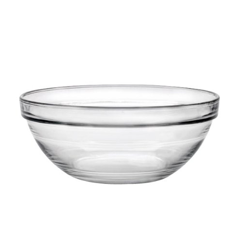 Duralex Lys Stackable Glass Bowl, 2-3/8