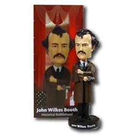 John Wilkes Booth Lincoln Assasination Bobblehead Doll