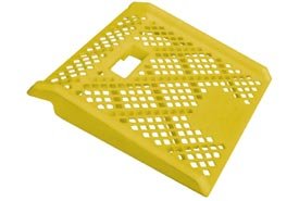 Portable Plastic Hand Truck Curb Ramp 600 Lb. Capacity