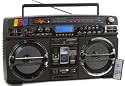 Old School Style High Performance Portable Music System with Ipod Slot