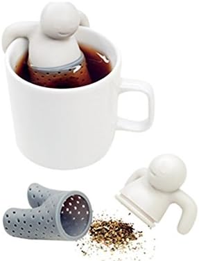 Mr. Tea Infuser and Tea Strainer is a Portable, Washable and Eco Friendly Tea Strainer. Made with a Soft Silicone Body That Makes Brewing Tea Fun.