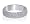 Sterling Silver Stardust Finish 5mm Wide Band Polished Finish Ring Size 5
