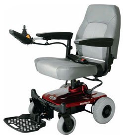 HealthPersonalCare: Shoprider JIMMIE Jimmie Power Chair   Red