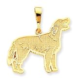 14k Irish Setter Pendant