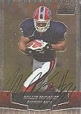 Willis McGahee, Buffalo Bills, 2004 Topps Draft Picks and Prospects Autographed Card