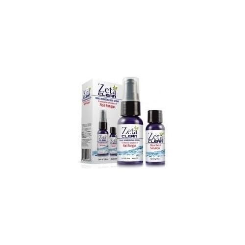 Zetaclear Nail Fungus Treatment - Oral Homeopathic Spray and Topical