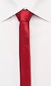 Schmale top moderne Krawatte in Rot Fabio Farini 3 cm Breite