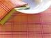 Tululah Designs Glasgow Plaid Coral Glasgow Plaid Square Tablecloth 60x60-in.