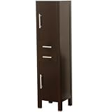 31DcaGv5R6L. SL160  Fuoco Wood Bathroom Cabinet   Espresso
