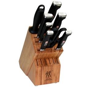 J.A. Henckels Twin Four Star II 9-Piece Block Set