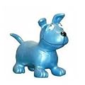 Happy Hopperz Inflatable Animal Bouncer Blue Dog : NEW IMPROVED VERSION ***12 MONTH PLUS*** AGE RATED
