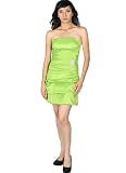 Strapless Pick-Up Bubble Cocktail Formal for Bridesmaid Formal Prom