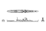 1/700 �E�H�[�^�[���C�� �����͑����� �嗄 1943