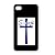 Shinji cross iPhone4Sオリジナルケース(ブラック)