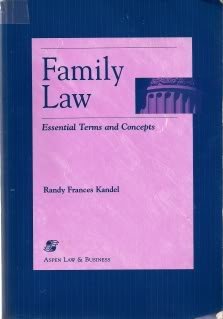 family law essential terms and concepts