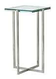 Adesso HX1125 Glacier Medium Pedestal Satin Steel 22