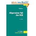 Allgemeiner Teil des BGB (C.F. M�ller Gro�es Lehrbuch)