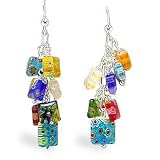 Millifiori Sterling Silver Earrings